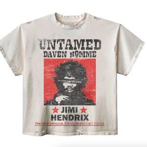 DAVEN HOMME JIMI HENDRIX * UNTAMED* TEE Size M BRAND NEW